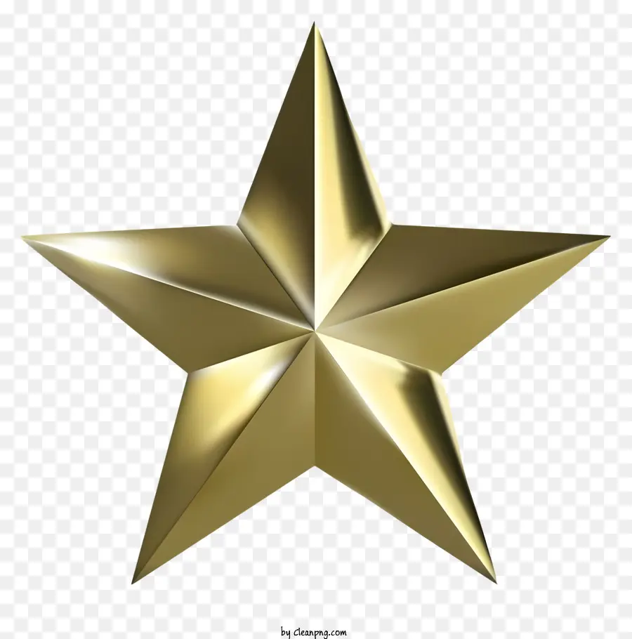 La Estrella De Oro，Black Background PNG