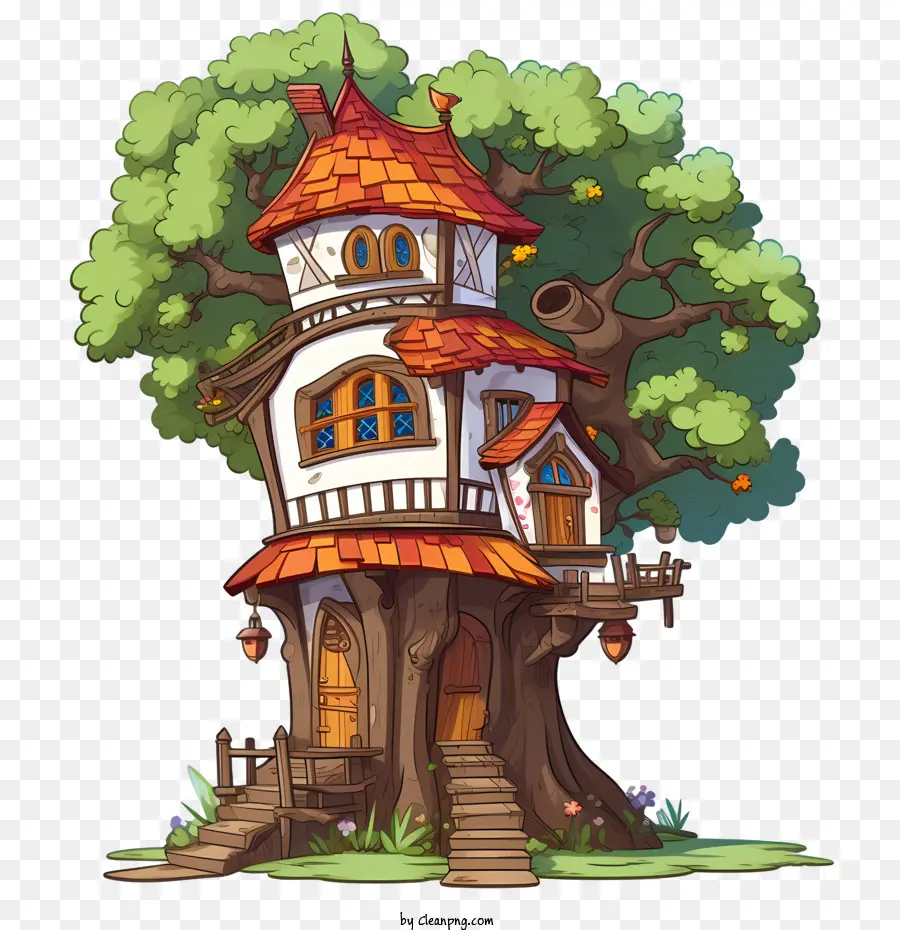 La Casa Del árbol，La Historieta PNG