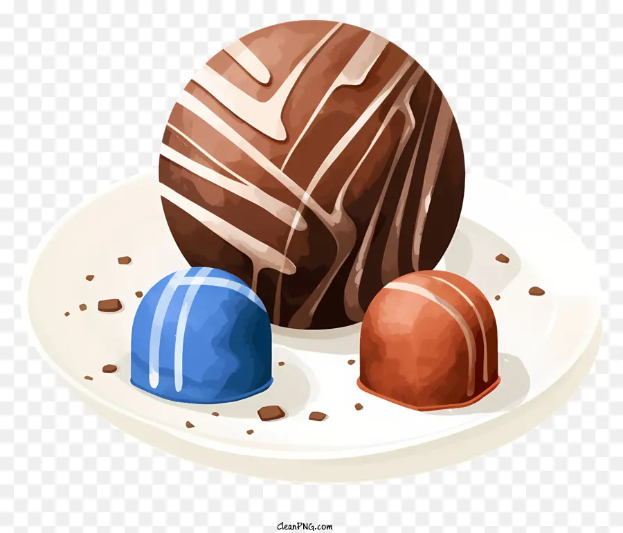 Huevo De Pascua De Chocolate，De Pascua De Chocolate PNG