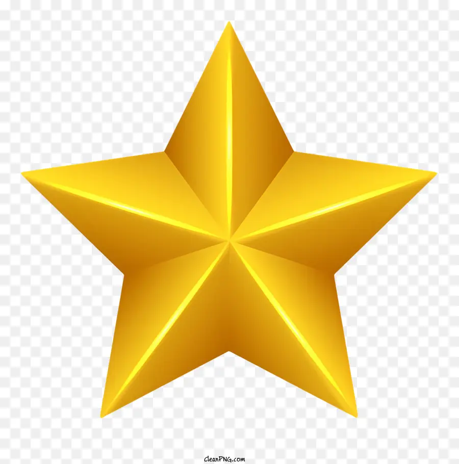 Estrella De Oro，Black Background PNG