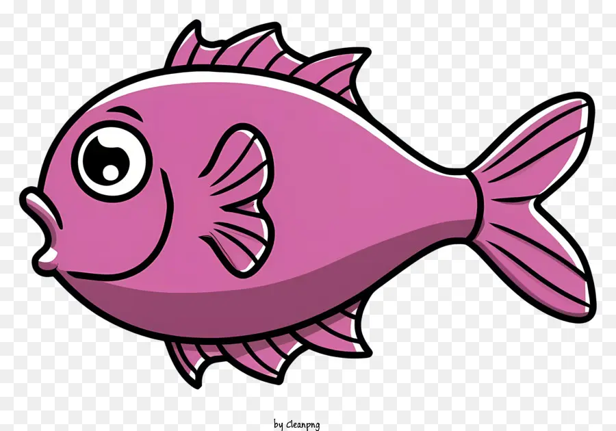 Rosa De Los Peces，Dibujos Animados De Pescado PNG