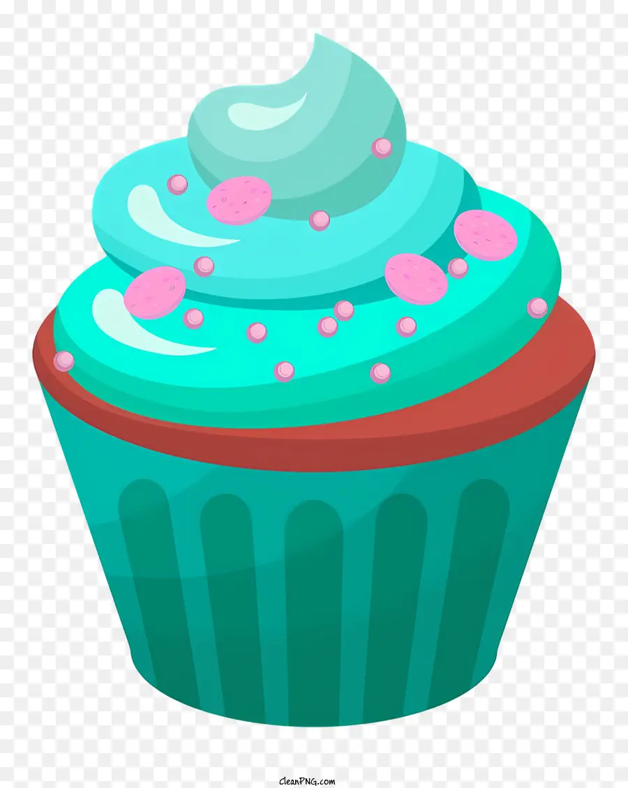 Magdalena，Cupcake Verde PNG