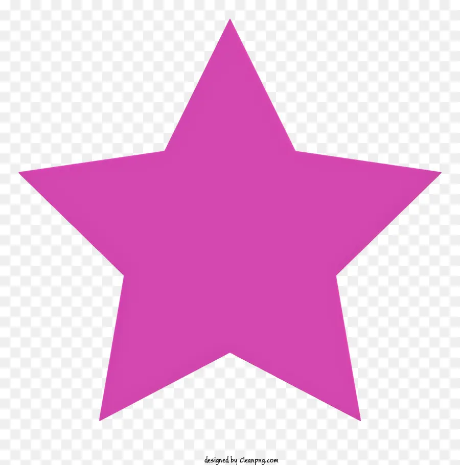 Pink Star，Fivepointed Estrellas PNG