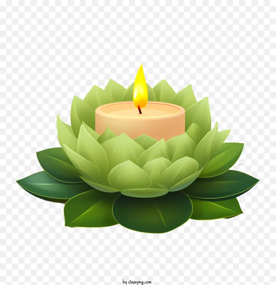 Flor De Loto De Vela，Lily PNG