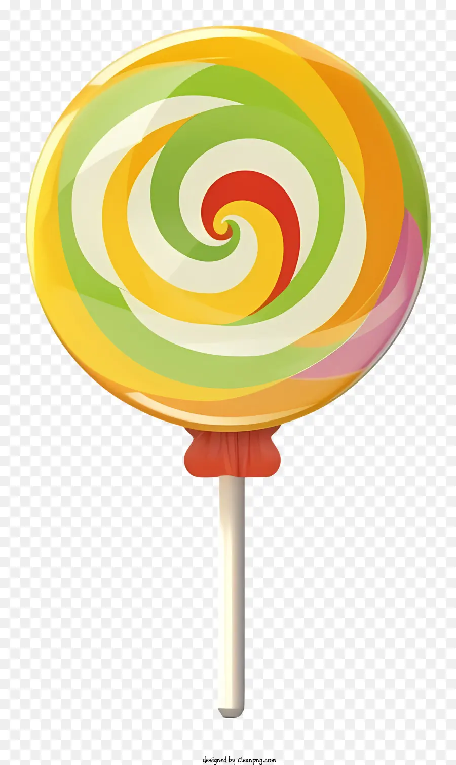 Ronda De Lollipop，Remolino Multicolor PNG