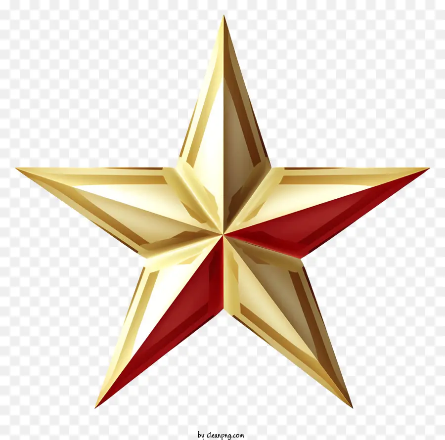 Estrella De Oro，Centro Rojo PNG