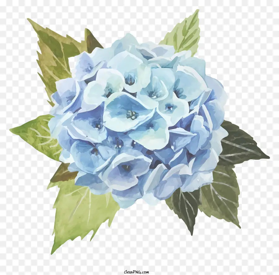 Flor De Hidrante Azul，Color Azul Vibrante PNG