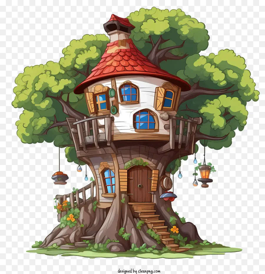 La Casa Del árbol，La Casa En El árbol PNG