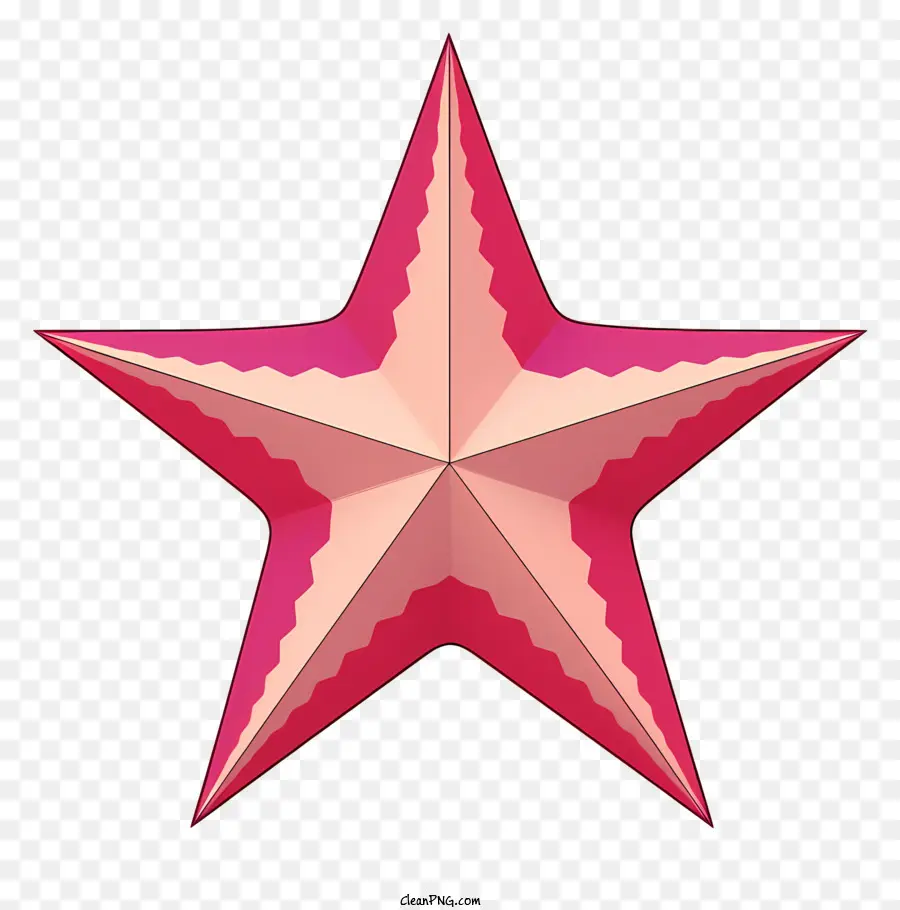 Pink Star，Imagen De Colores Brillantes PNG