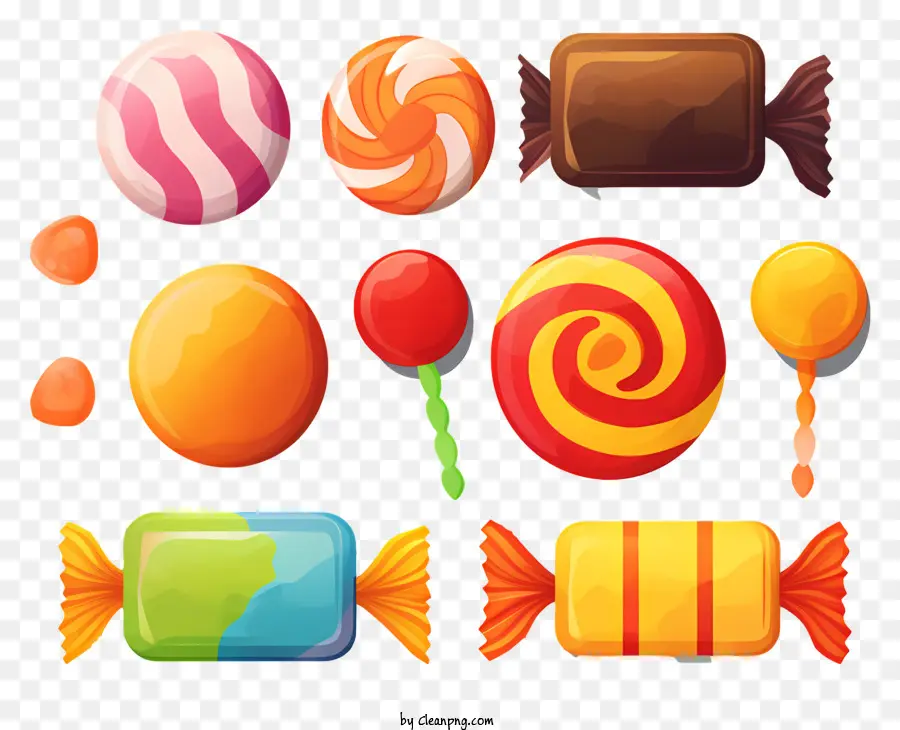 Dulces，Piruletas PNG