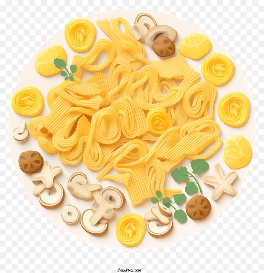 Plato De Pasta，Espaguetis PNG