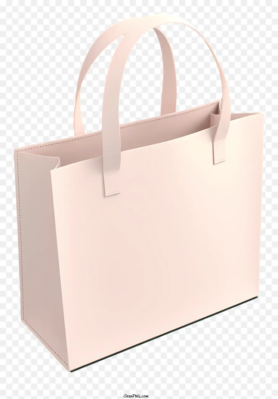 Rosa Bolsa De Compras，Bolsa De Papel PNG