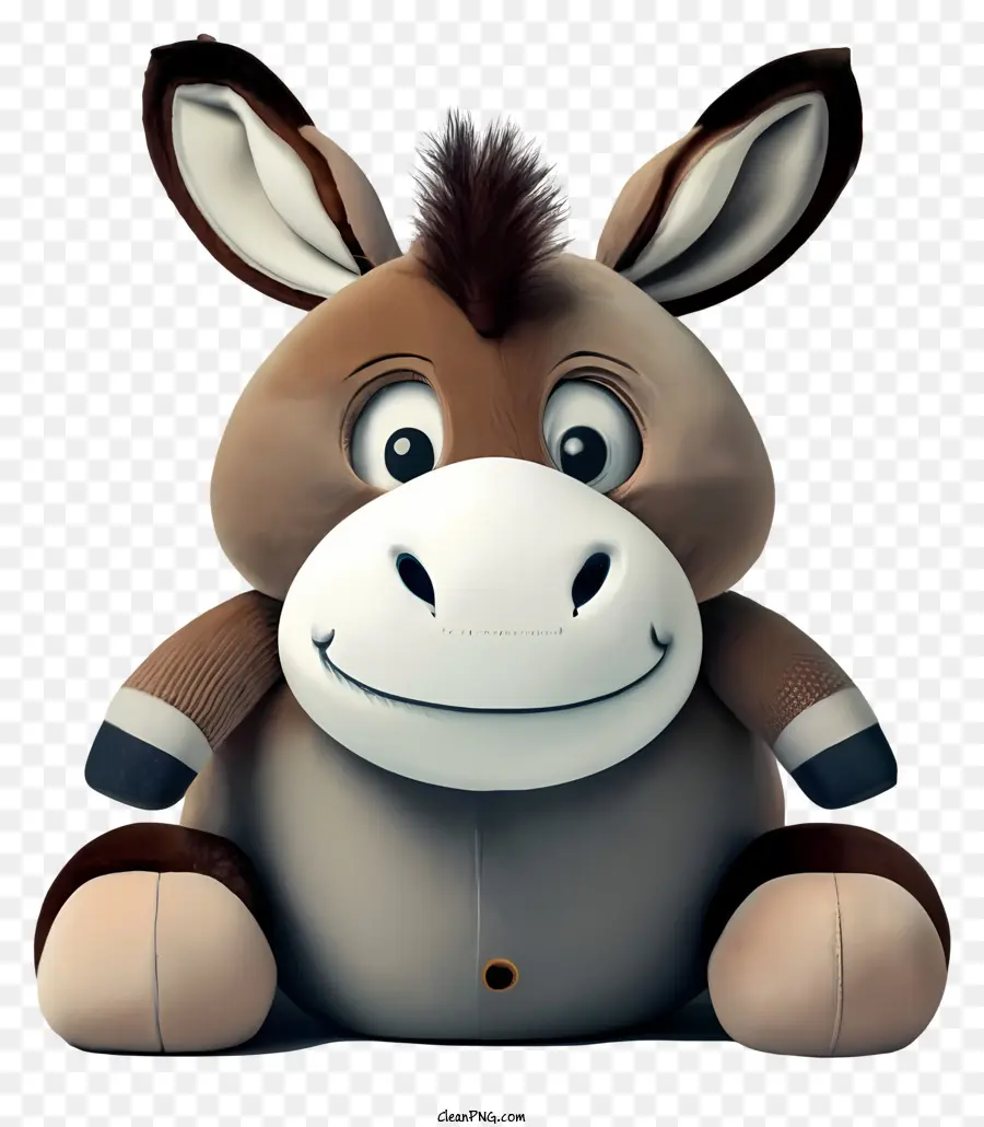 Animal De Peluche，Burro PNG