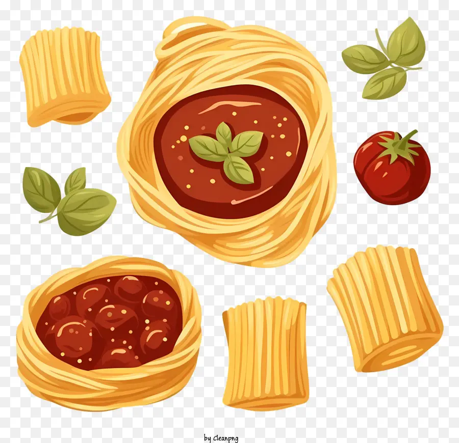 Platos De Pasta，Pastas PNG