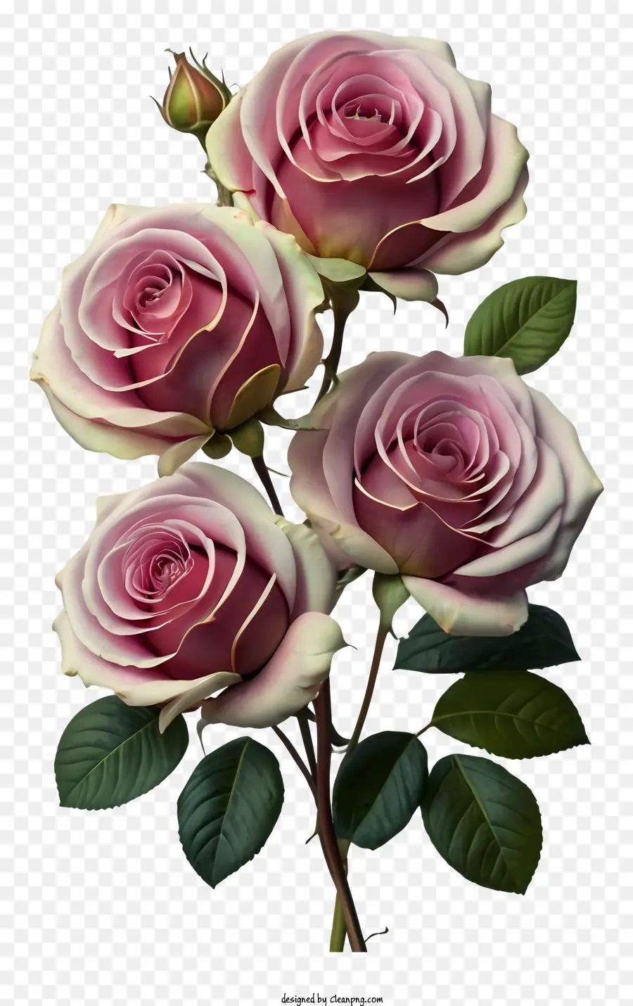 Rosas Rosadas，Rosas PNG