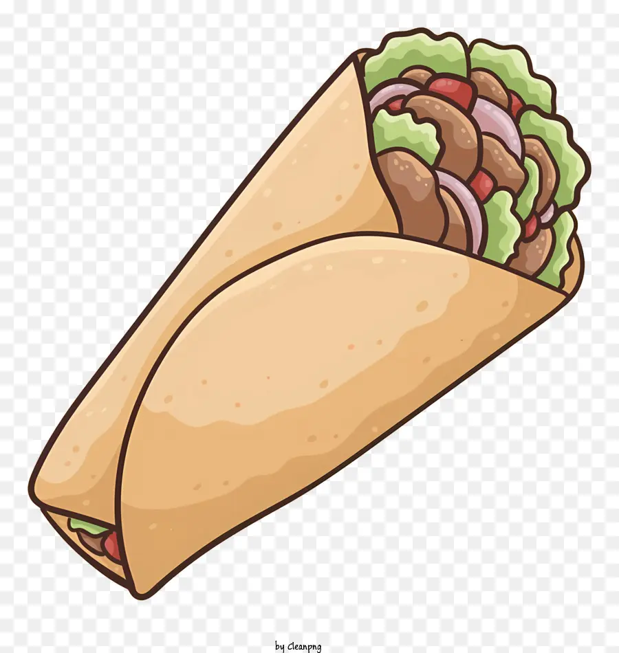 Burrito，Tortilla PNG