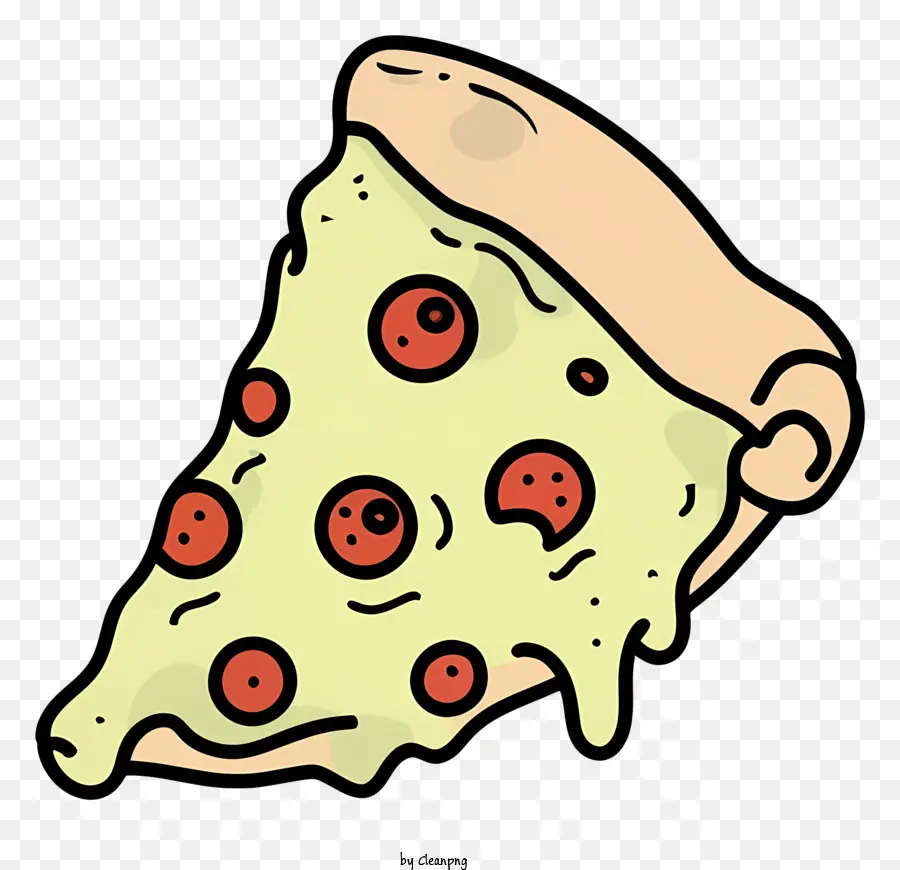 De Dibujos Animados De La Pizza，Rebanada De Pizza PNG