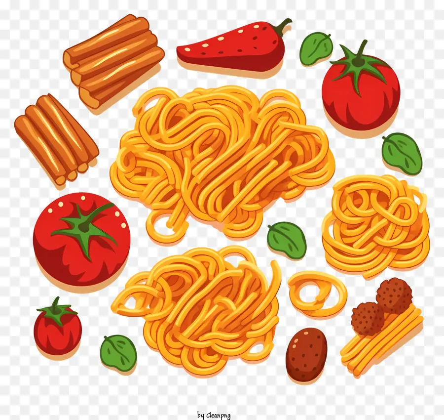 Pastas，Tomates PNG