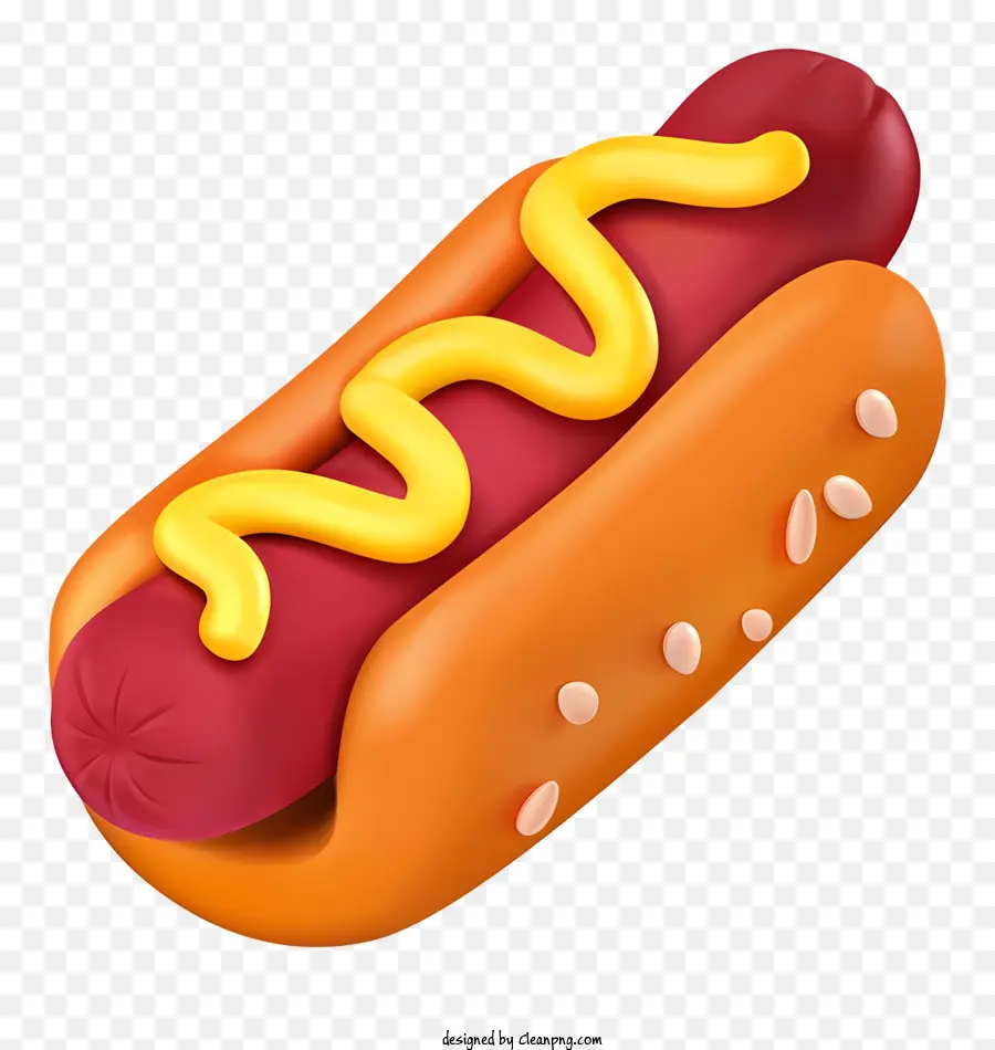 Red Hot Dog，Bollo Del Perro Caliente PNG