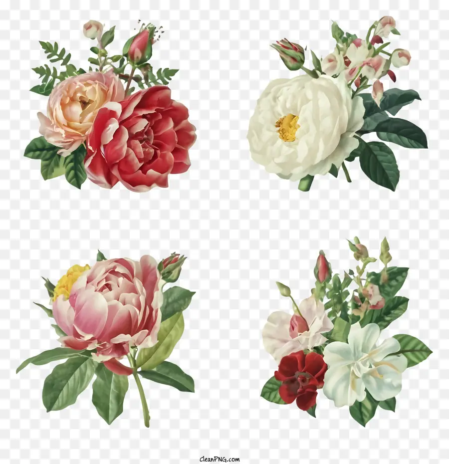 Las Rosas，Rosas De Color PNG