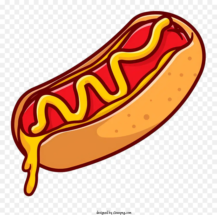 Hot Dog，Bocadillo PNG