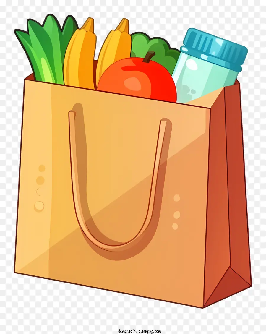 Bolsa De Compras，Frutas PNG