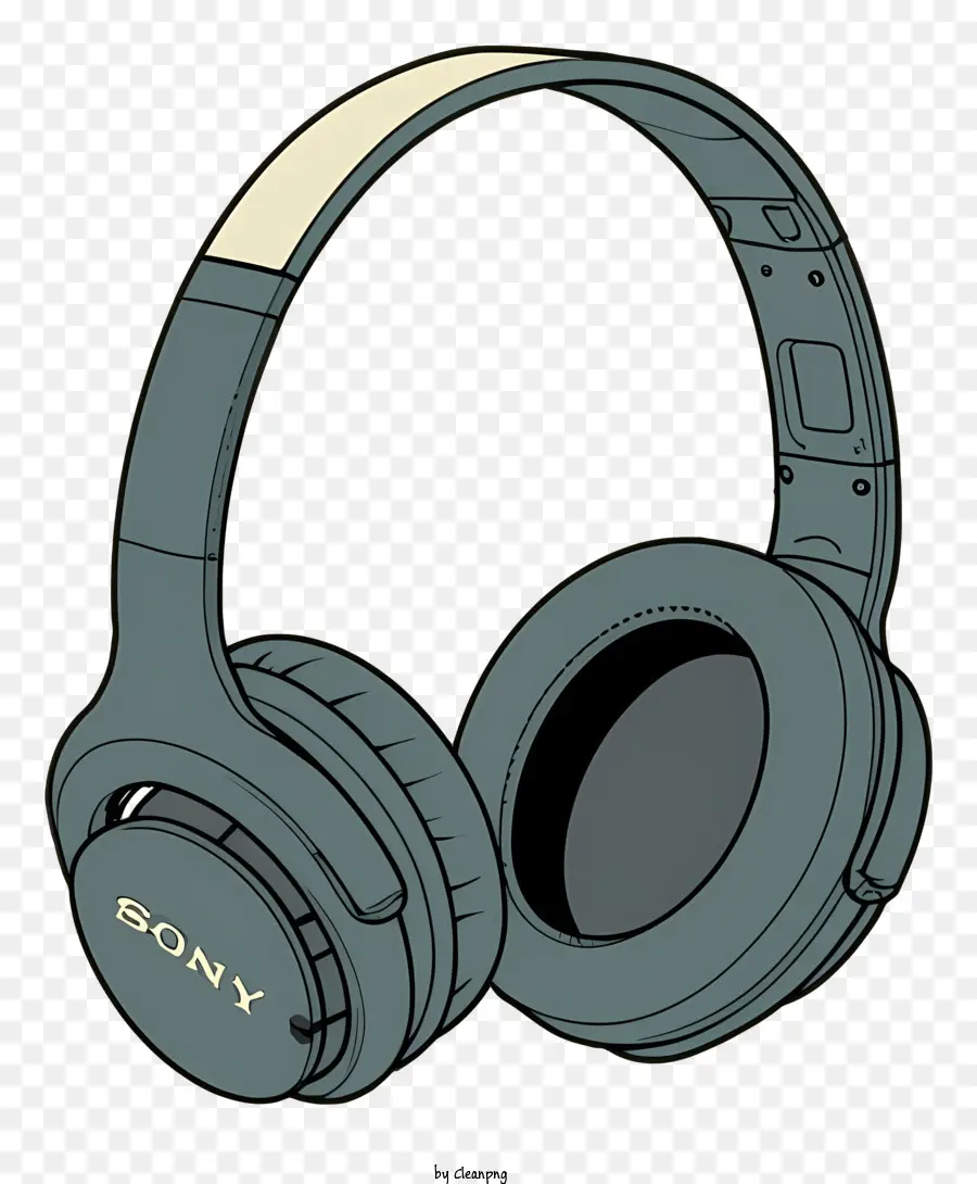 Auriculares Negros，Auriculares PNG