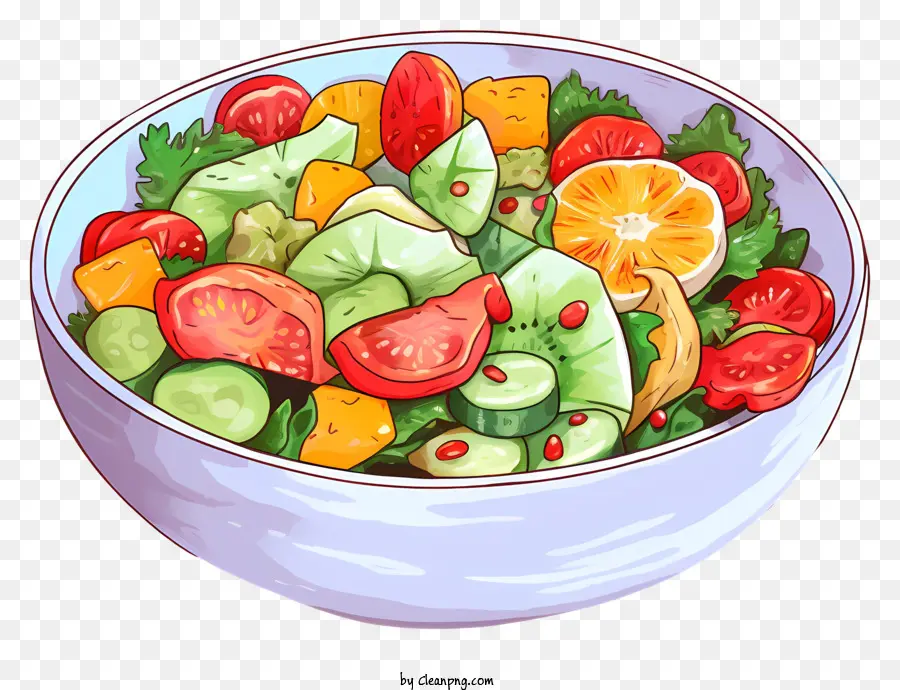 Ensalada De Fruta，Verduras PNG