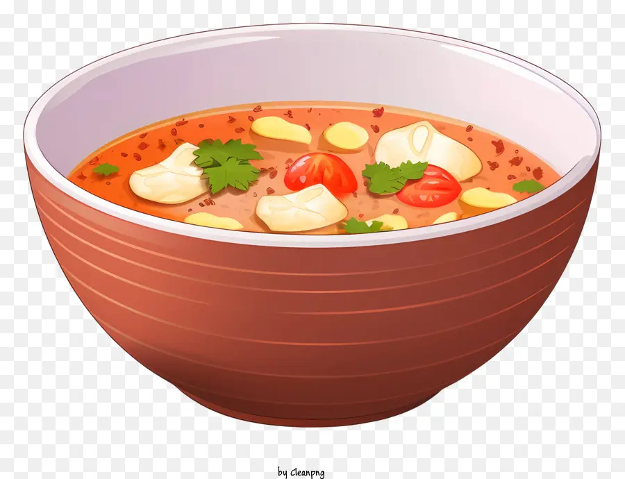 Plato De Sopa，Camarón PNG