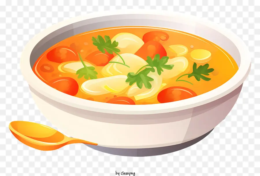 Sopa De Verduras，Sopa Caliente Al Vapor PNG