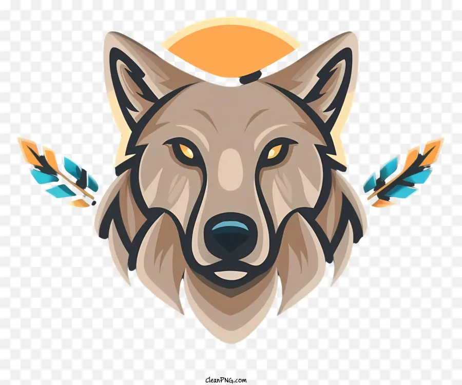 Lobo，Representación Estilizada PNG