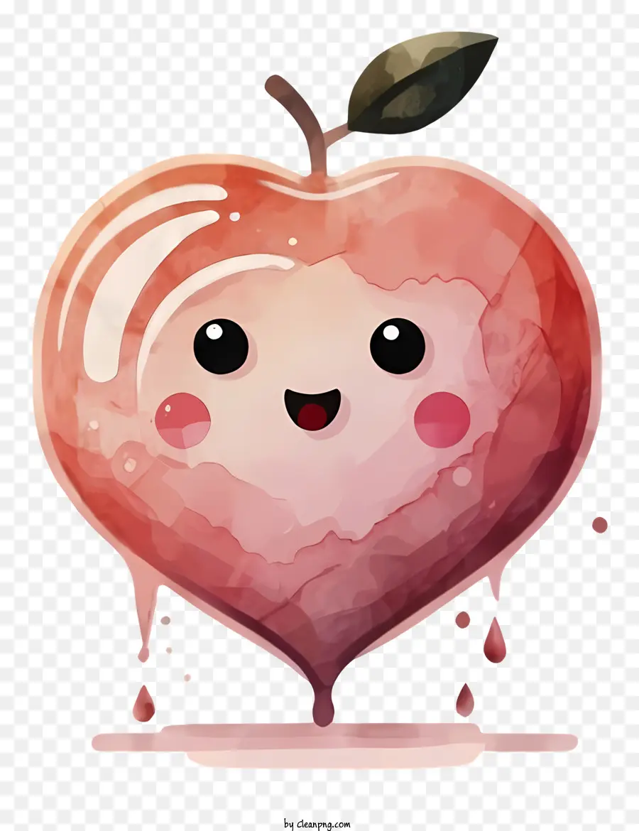 Manzana De Dibujos Animados，Linda Manzana PNG