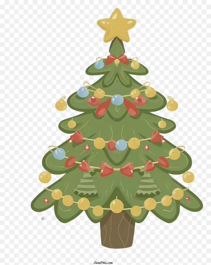árbol De Navidad，Decoraciones PNG