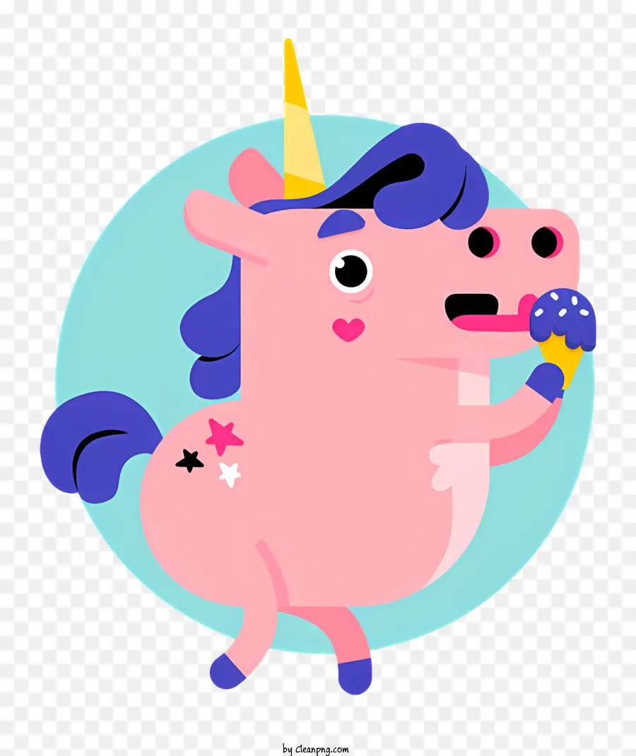 Dibujos Animados De Unicornio，Abrigo Rosa PNG