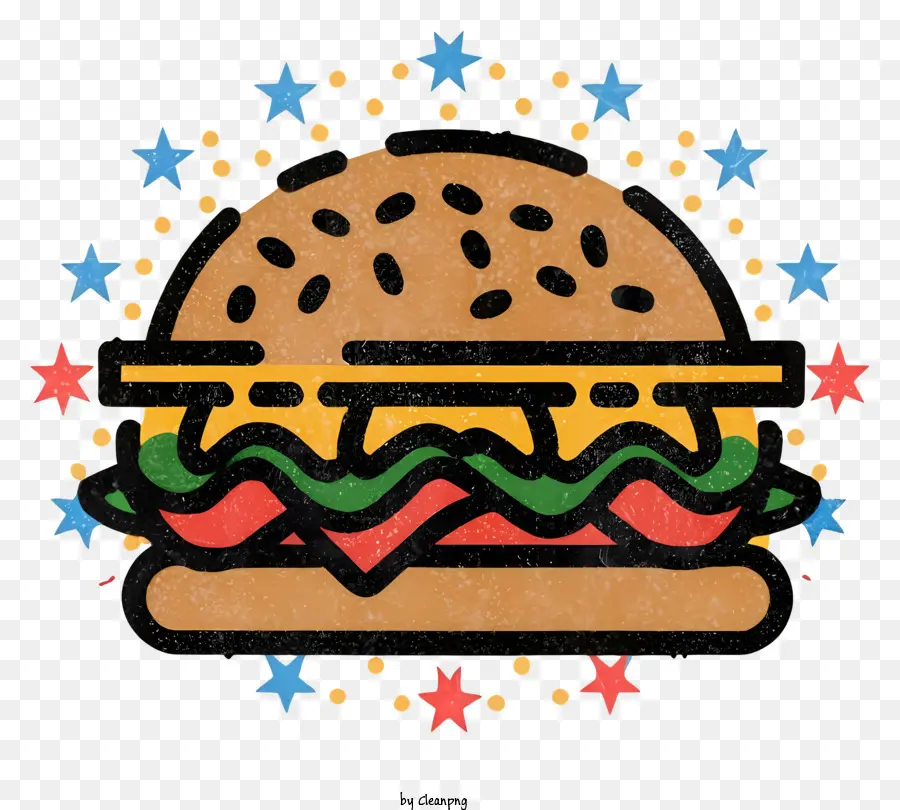 Hamburguesa，Queso PNG