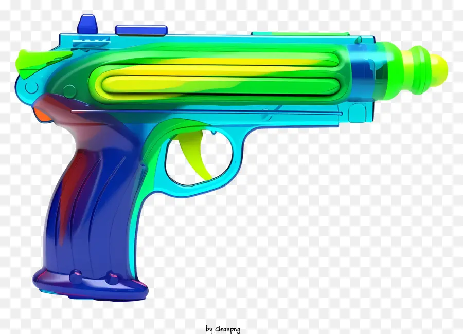 Pistola De Agua，Pistola Colorida PNG