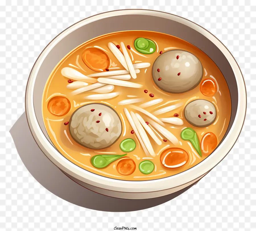 Sopa，Albóndigas PNG