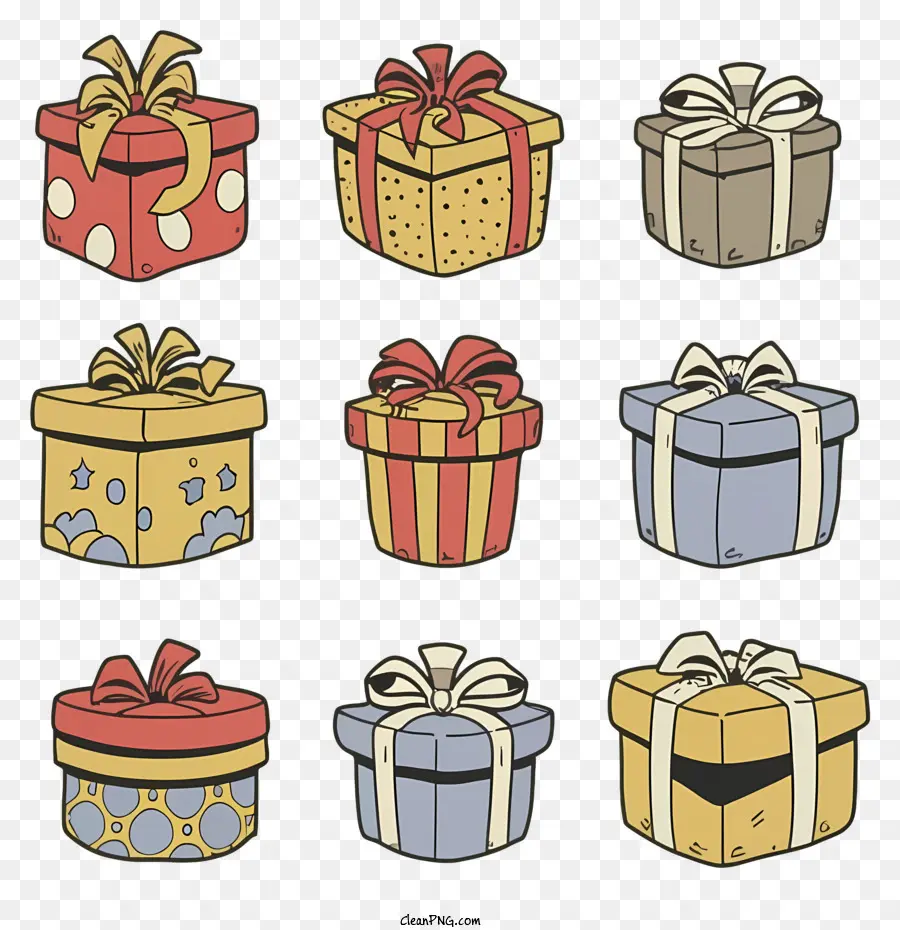 Cajas De Regalo，La Cinta PNG