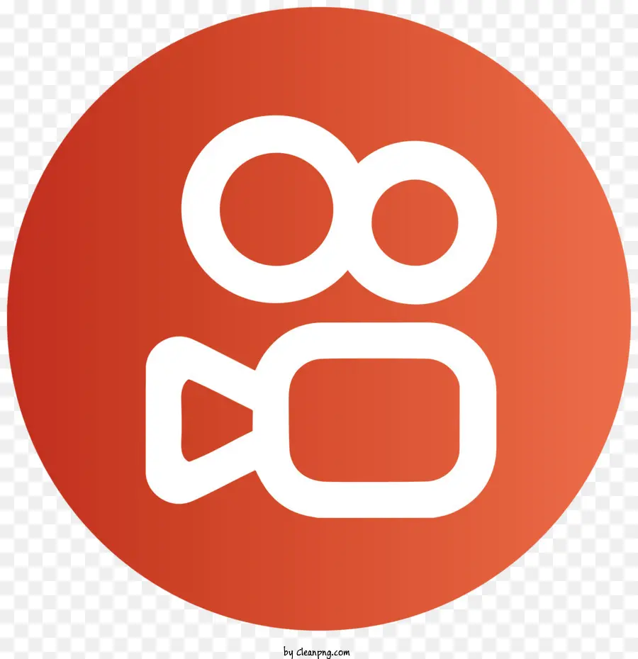 Circulo Rojo，Icono De Vídeo PNG