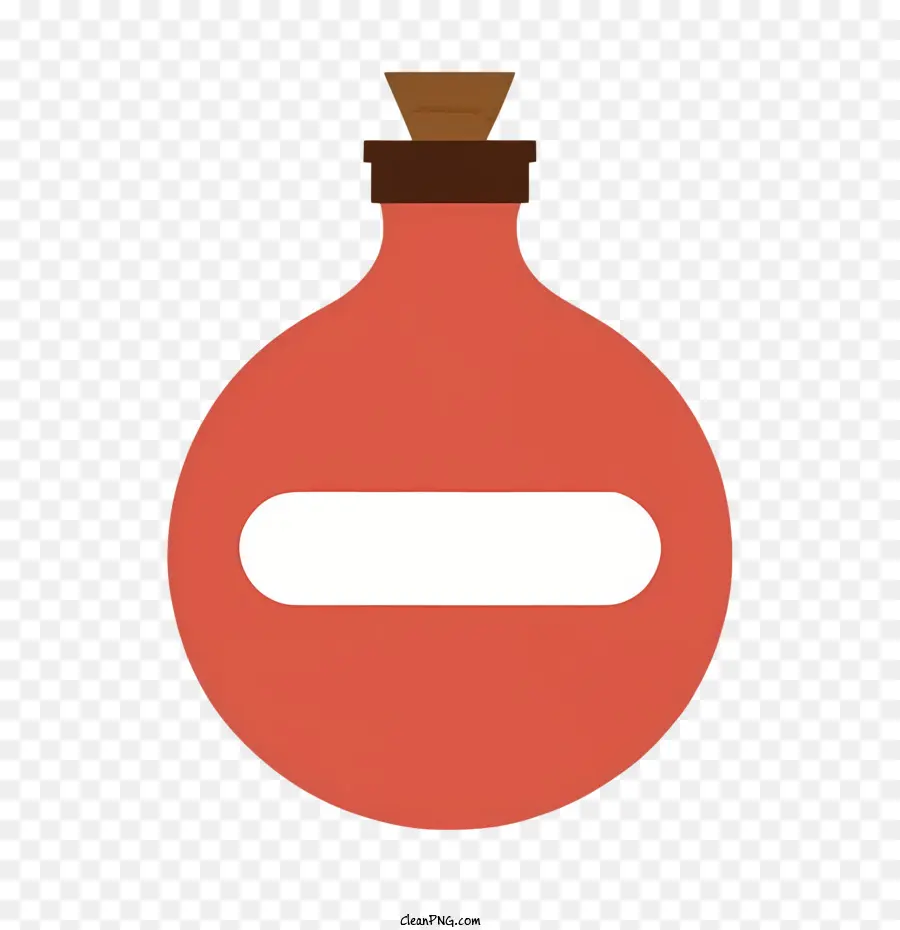 Botella De Salud，Rojo PNG