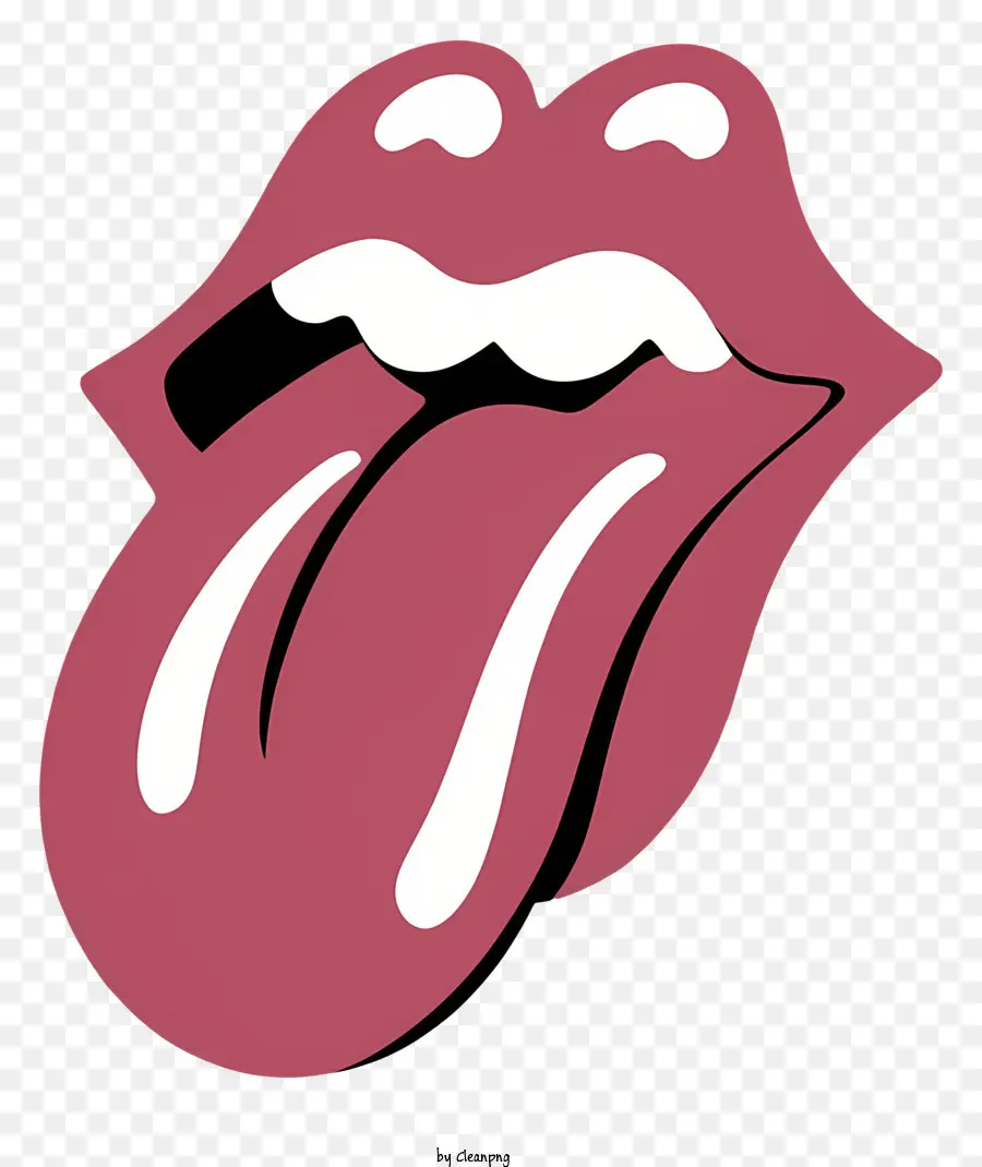 Logotipo De Los Rolling Stones，Logotipo De La Lengua PNG