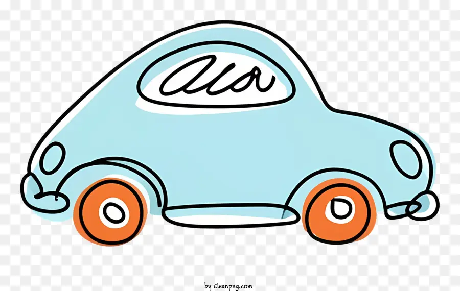 Coche Azul，Automóvil PNG