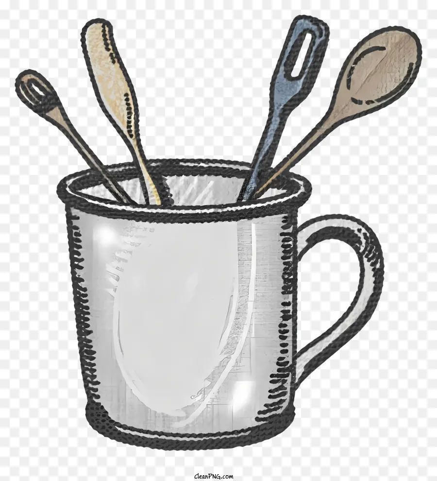 Dibujo，Taza PNG