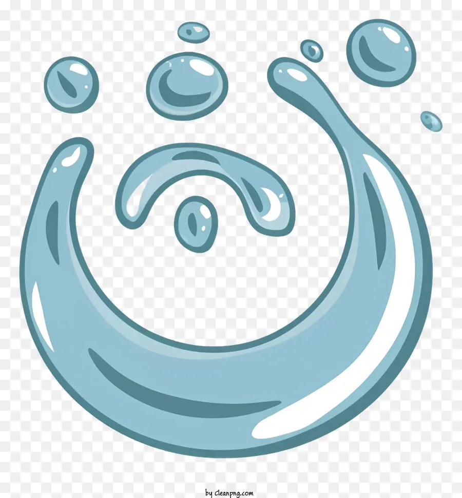 El Agua Símbolo，Logotipo De Blue Circle PNG