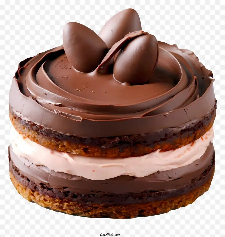 Pastel De Chocolate，Glaseado De Chocolate PNG