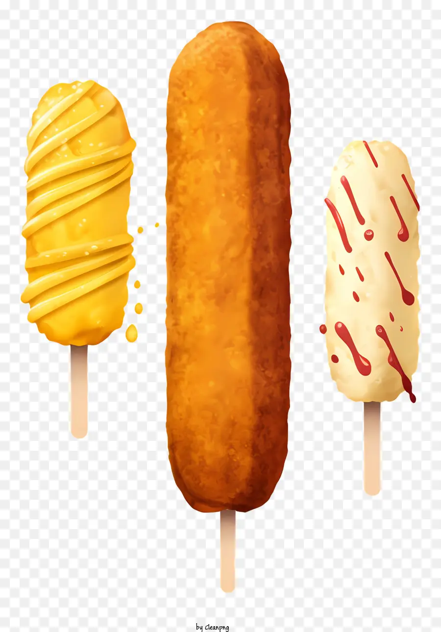 Conos De Helado，Helado De Vainilla PNG