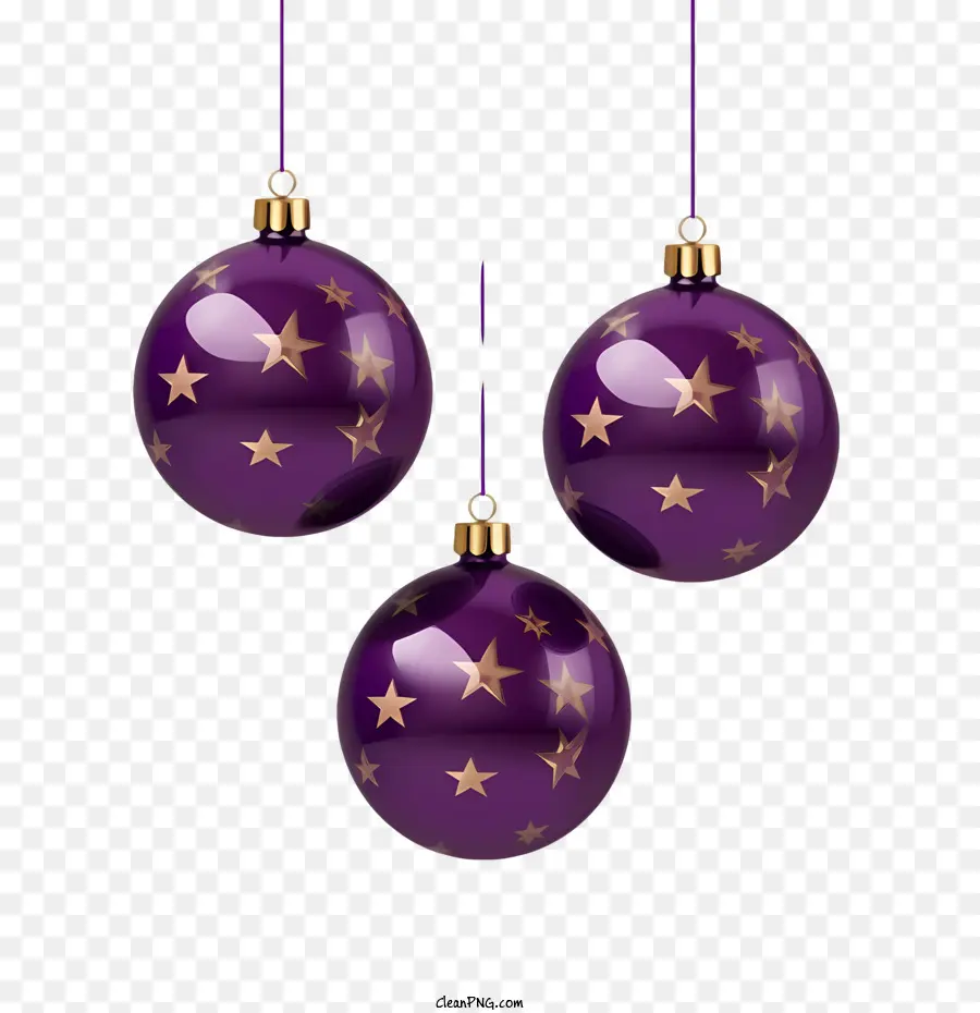 Bola De Navidad，Morado PNG