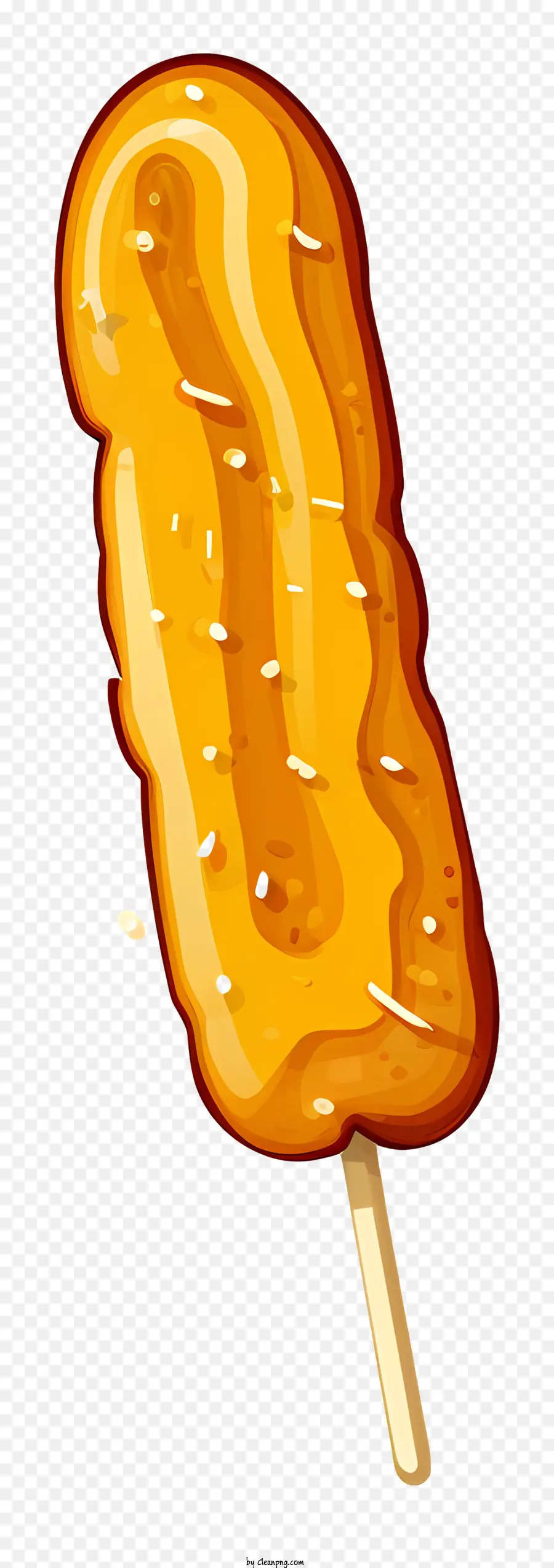 Cono De Helado，Naranja Helado PNG