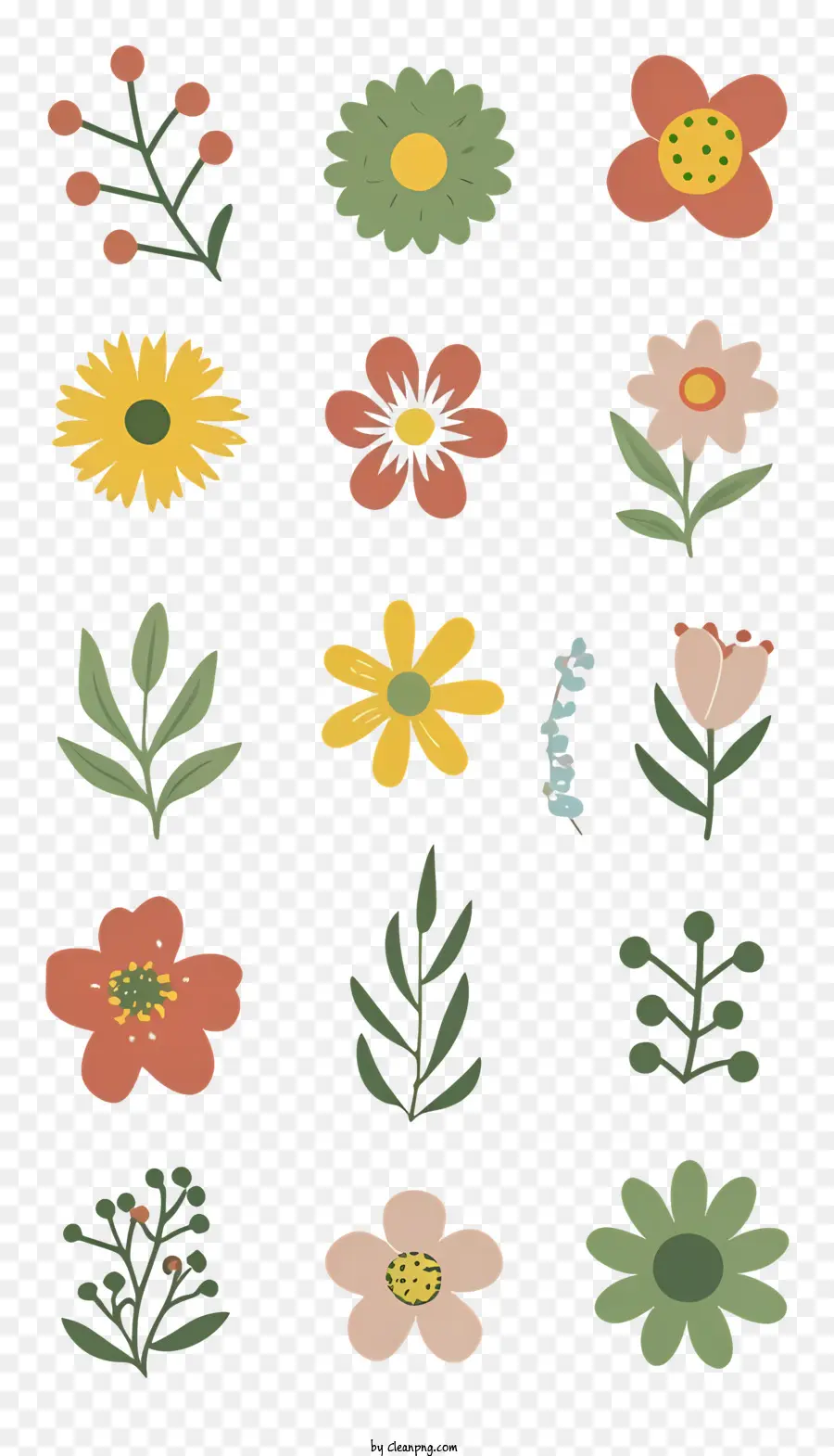 Flores，Tipos De Flores PNG