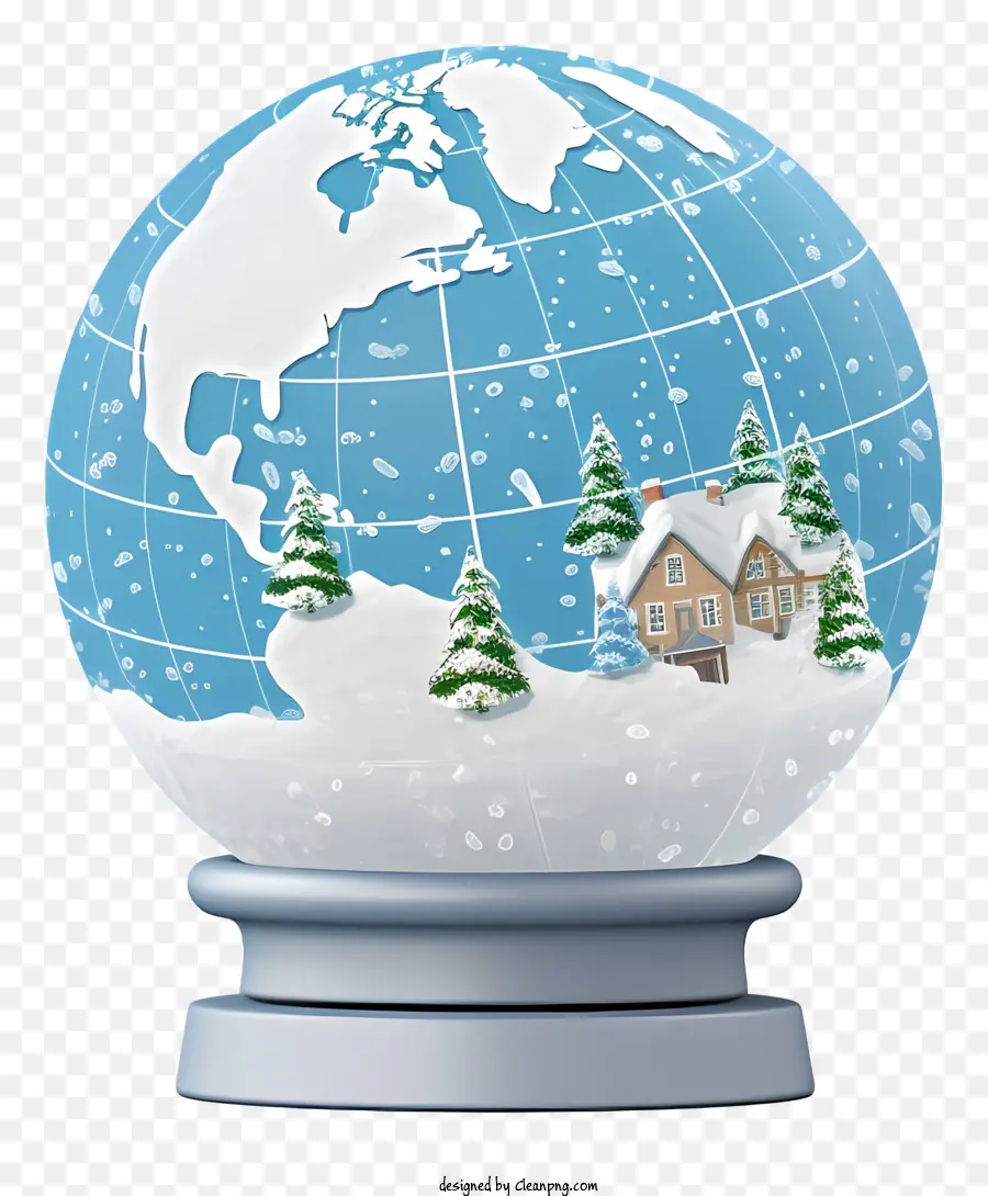 Globo De Nieve，Invierno PNG